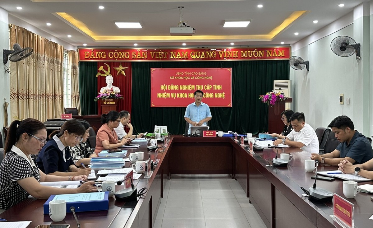 Hội đồng tư vấn đánh giá, nghiệm thu cấp tỉnh liên quan Dự án chè Đoỏng Pán