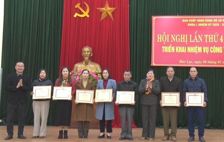 Cao Bằng: Vụ địa phương 1, Ban Tổ chức Trung ương dự Hội nghị triển khai công tác năm 2026 tại xã Bảo Lạc