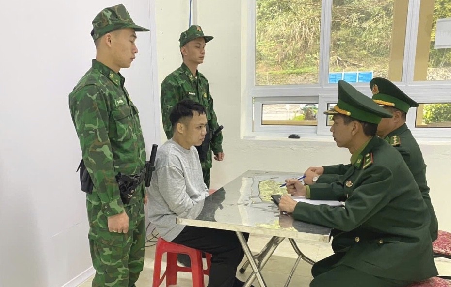Cao Bằng: Đồn Biên phòng Cửa khẩu Lý Vạn bắt giữ đối tượng có lệnh truy nã