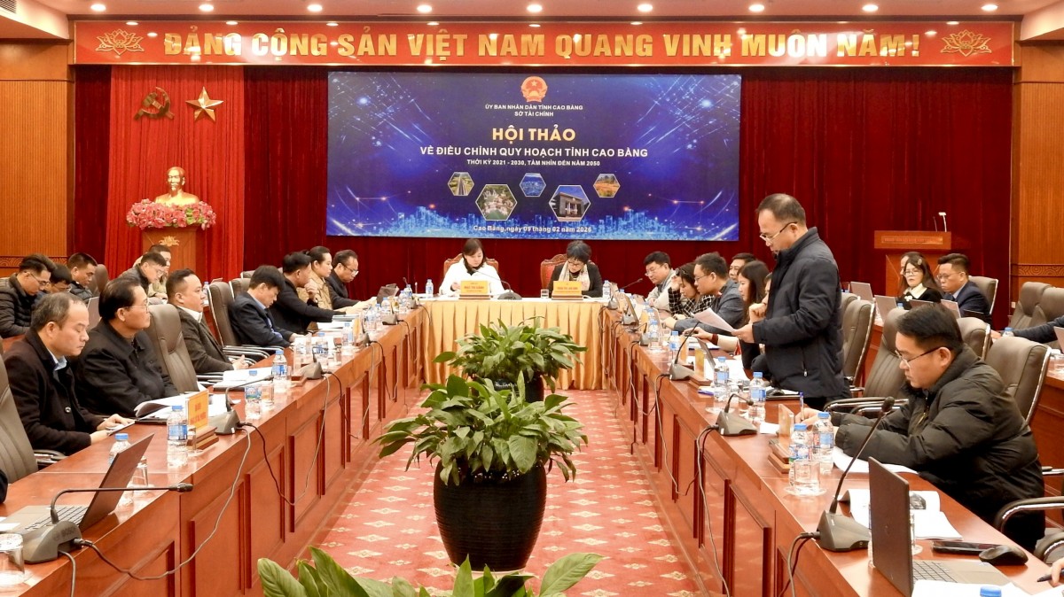 Cao Bằng: Hội thảo về điều chỉnh Quy hoạch tỉnh thời kỳ 2021 - 2030, tầm nhìn đến năm 2050