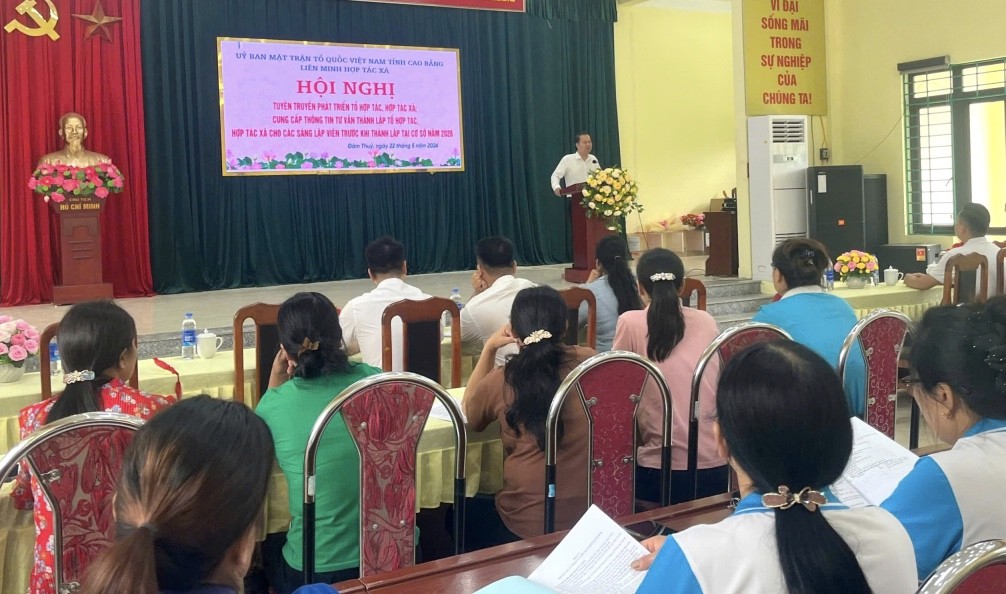 Cao Bằng: Tuyên truyền phát triển, tư vấn thành lập tổ hợp tác, hợp tác xã