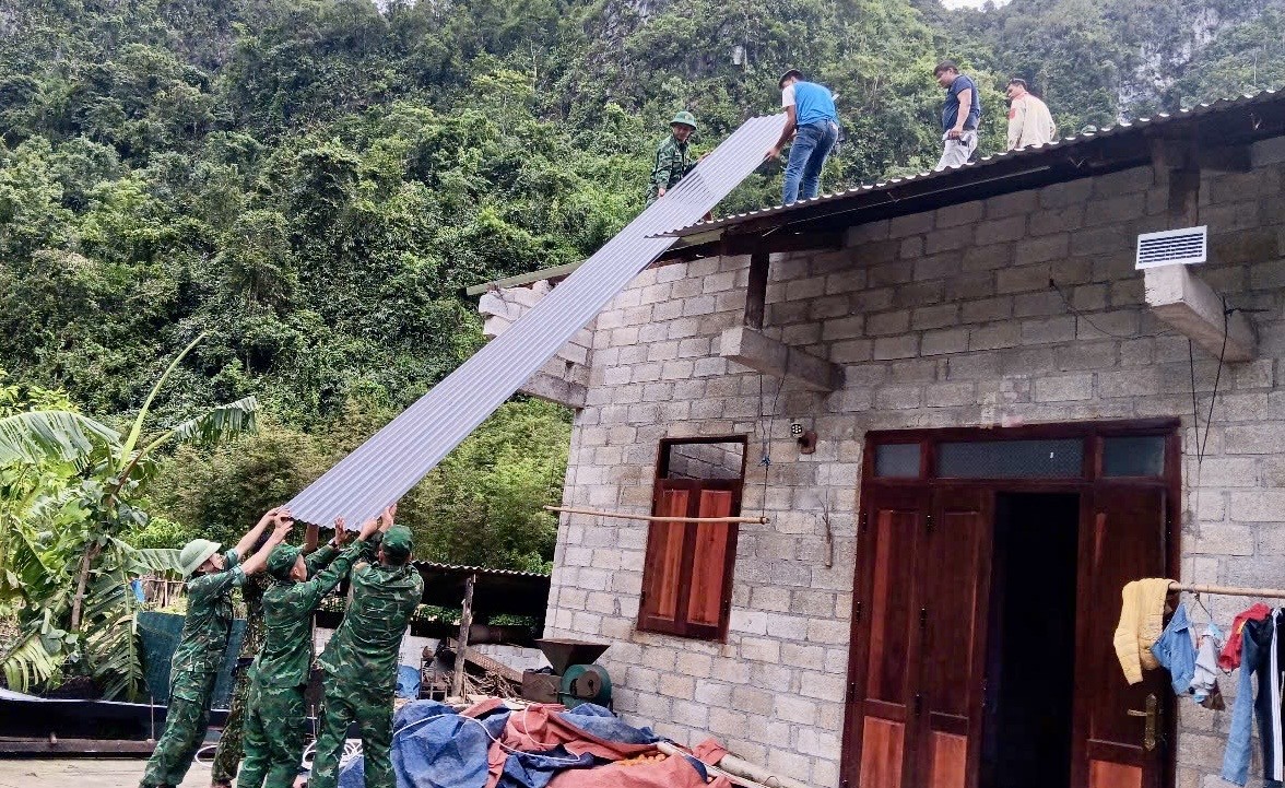 Chung tay xóa nhà tạm, nhà dột nát – dựng niềm tin nơi biên cương