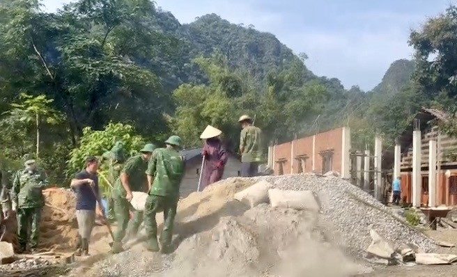 Chung tay xóa nhà tạm, nhà dột nát – dựng niềm tin nơi biên cương