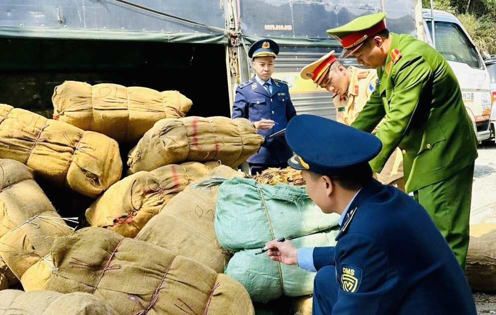 Cao Bằng: Phát hiện, bắt giữ 122.854 kg nguyên liệu thuốc lá nhập lậu, không rõ nguồn gốc