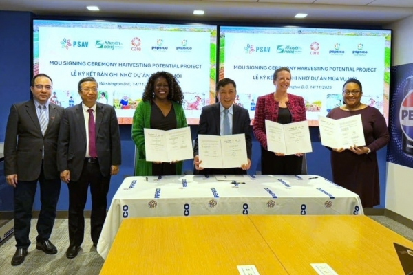 Quỹ PepsiCo tài trợ dự án nông nghiệp tái tạo, ứng phó biến đổi khí hậu