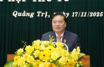 Ông Lê Hồng Vinh được bầu giữ chức Chủ tịch UBND tỉnh Quảng Trị