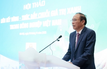 Thứ trưởng Phùng Đức Tiến: Chuỗi giá trị xanh, hữu cơ là bước đi tất yếu của nông nghiệp Việt Nam