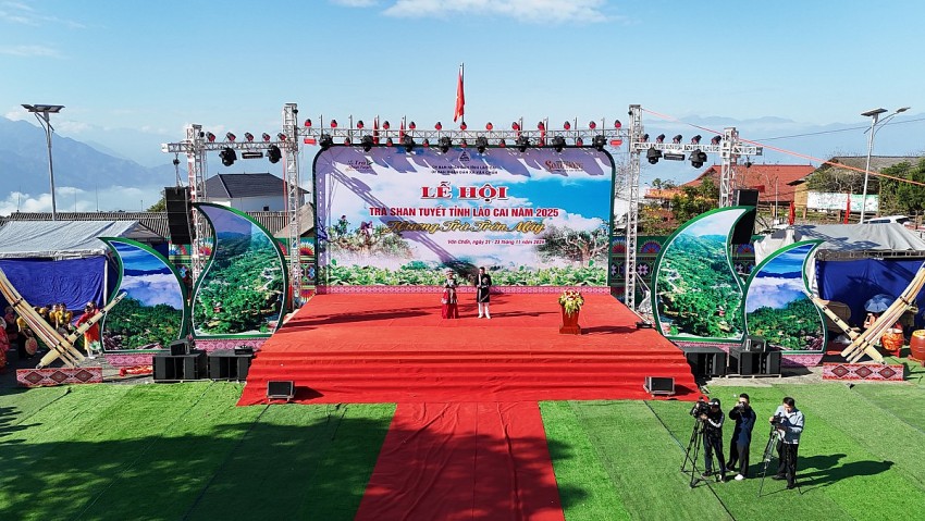 Khai mạc Lễ hội trà Shan Tuyết tỉnh Lào Cai