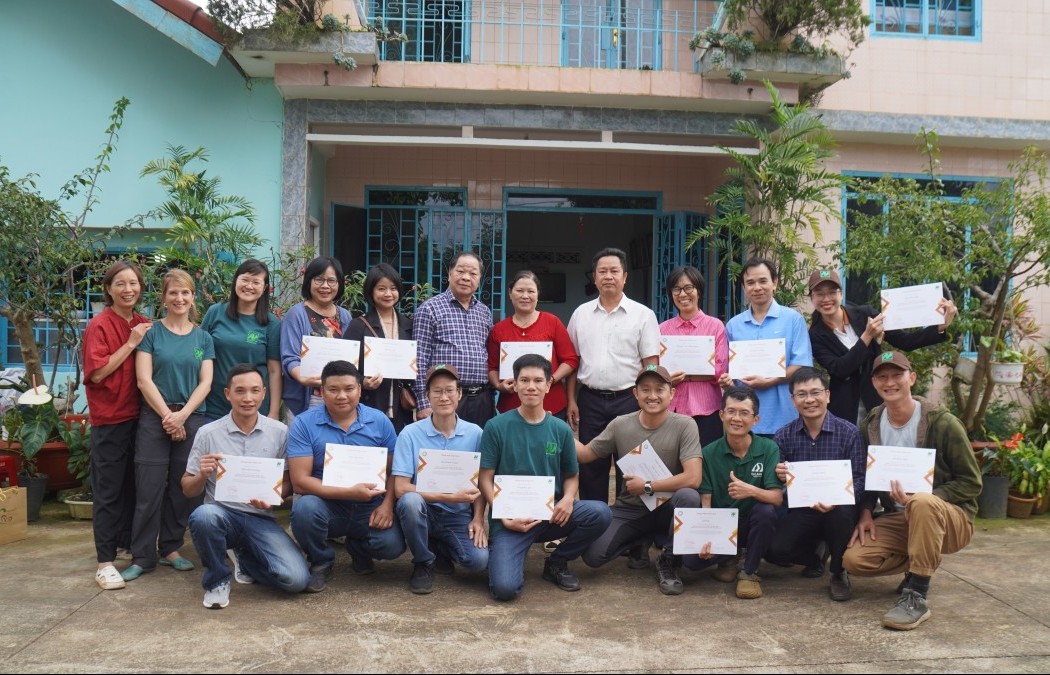 Canh tác cà phê trong nông lâm kết hợp: Sự trải nghiệm "học đi đôi với làm"