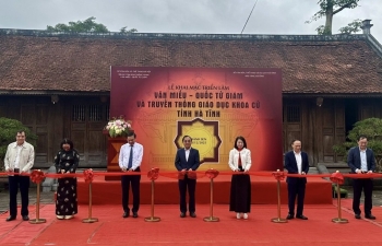 Triển lãm “Văn miếu - Quốc Tử Giám và truyền thống giáo dục khoa bảng tỉnh Hà Tĩnh”