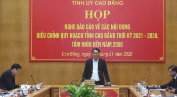 Cao Bằng điều chỉnh quy hoạch tỉnh thời kỳ 2021 - 2030, tầm nhìn đến năm 2050