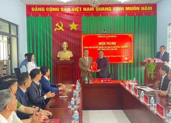 Lâm Đồng: Xã Quảng Tân có Bí thư mới