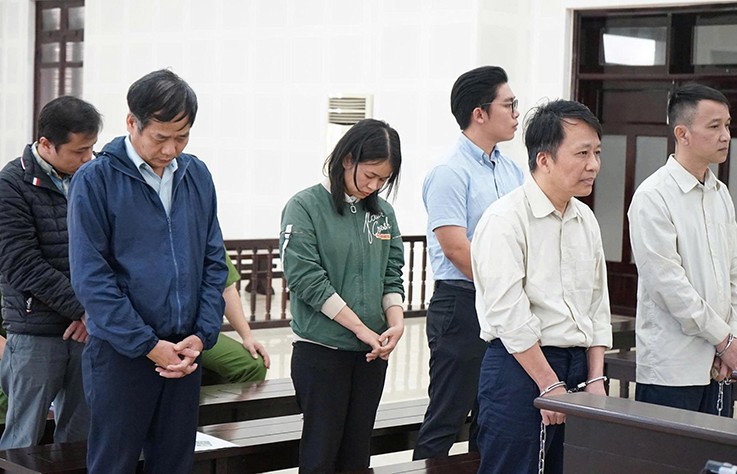 Gian lận đấu giá mỏ cát tại Đà Nẵng, 6 bị cáo bị tuyên án