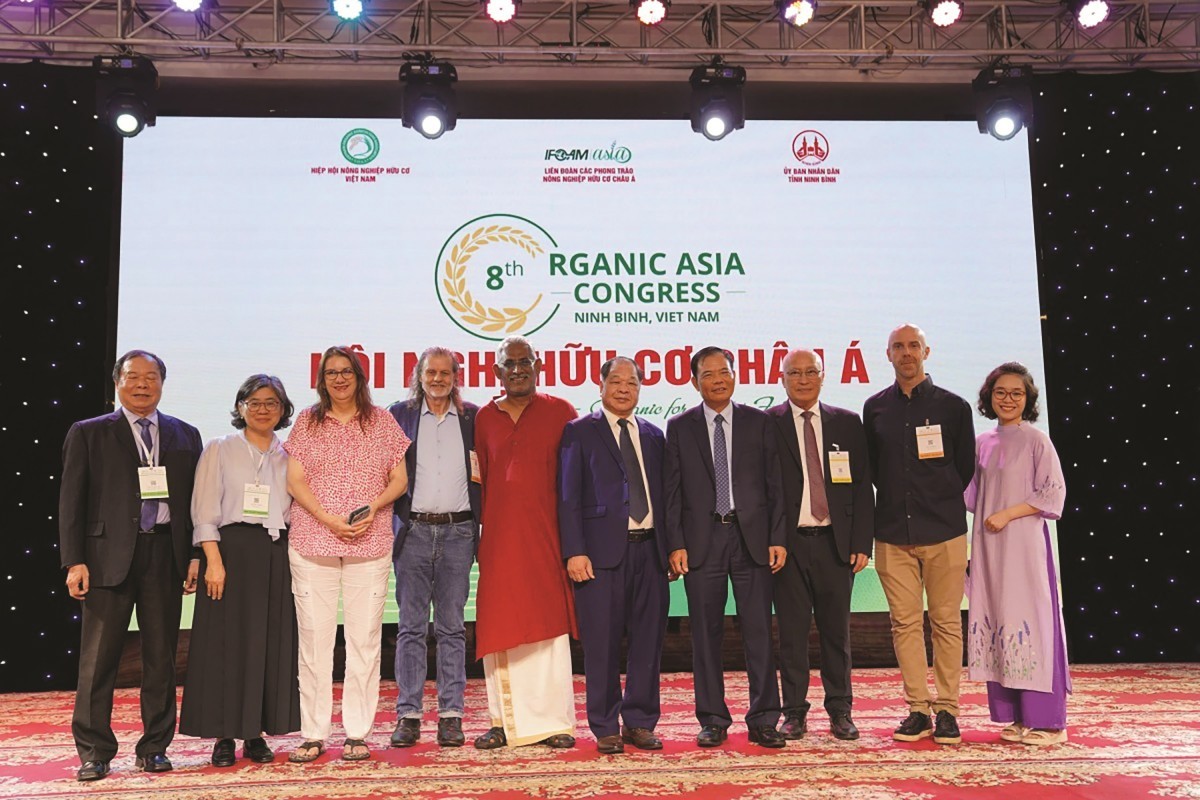 Hội nghị Hữu cơ Châu Á lần thứ 8: Dấu ấn Việt Nam  trong phong trào hữu cơ  tại khu vực và trên thế giới