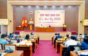 Quảng Ngãi gặp mặt báo chí đầu Xuân 2026