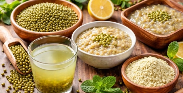 Cách sử dụng đậu xanh thanh nhiệt, thải độc da, tốt cho sức khỏe và sắc đẹp