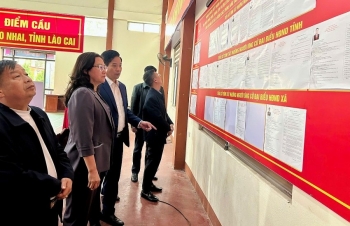Lào Cai sẵn sàng cho ngày bầu cử: Không khí chuẩn bị khẩn trương tại nhiều phường xã