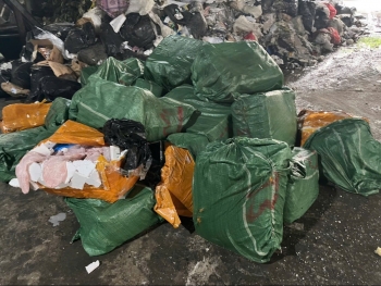 Hưng Yên: Phát hiện, thu giữ hơn 1,3 tấn nầm lợn bốc mùi hôi thối đang trên đường đi tiêu thụ