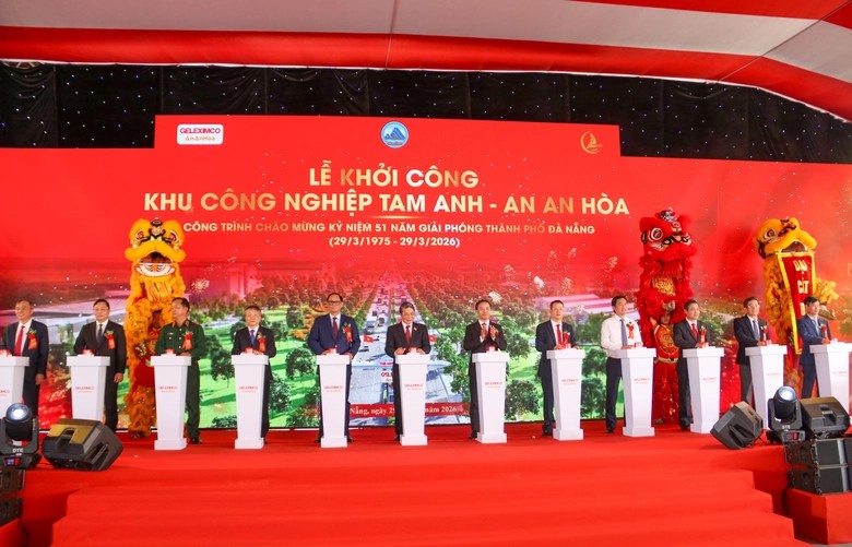 Đà Nẵng khởi công khu công nghiệp Tam Anh 4.100 tỷ, thúc đẩy tăng trưởng