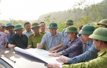 Phó Chủ tịch UBND tỉnh Quảng Trị kiểm tra công tác phòng cháy, chữa cháy rừng