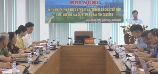 Cao Bằng: Tuyên truyền, phổ biến kiến thức về an toàn đập, hồ chứa thủy điện trước mùa mưa