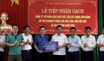 Cao Bằng: Hỗ trợ 71 nghìn gạch cho 2 xã Bạch Đằng, Nguyễn Huệ thực hiện xóa nhà tạm, nhà dột nát