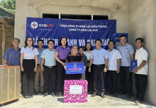 Công ty Điện lực Huế lan tỏa yêu thương từ những mái nhà nghĩa tình