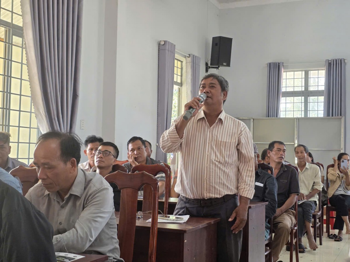 Ea Drông đẩy mạnh xây dựng mã số hóa cho vùng trồng, nâng chuẩn chuỗi giá trị sầu riêng