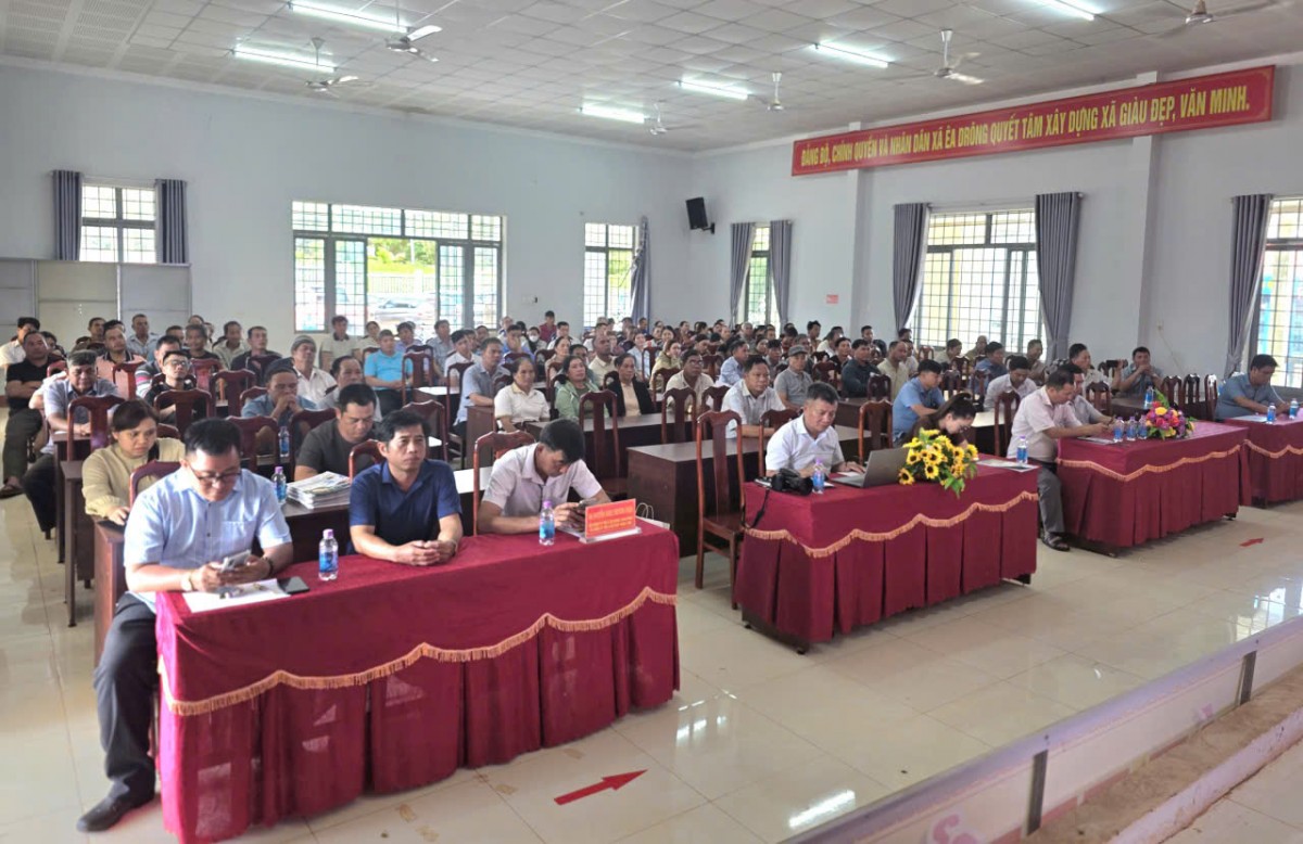 Ea Drông đẩy mạnh xây dựng mã số hóa cho vùng trồng, nâng chuẩn chuỗi giá trị sầu riêng