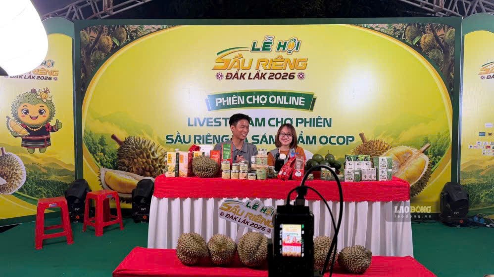 Lễ hội Sầu riêng Đắk Lắk 2026 tạo dấu ấn thu hút 750.000 lượt khách, lan tỏa mạnh mẽ