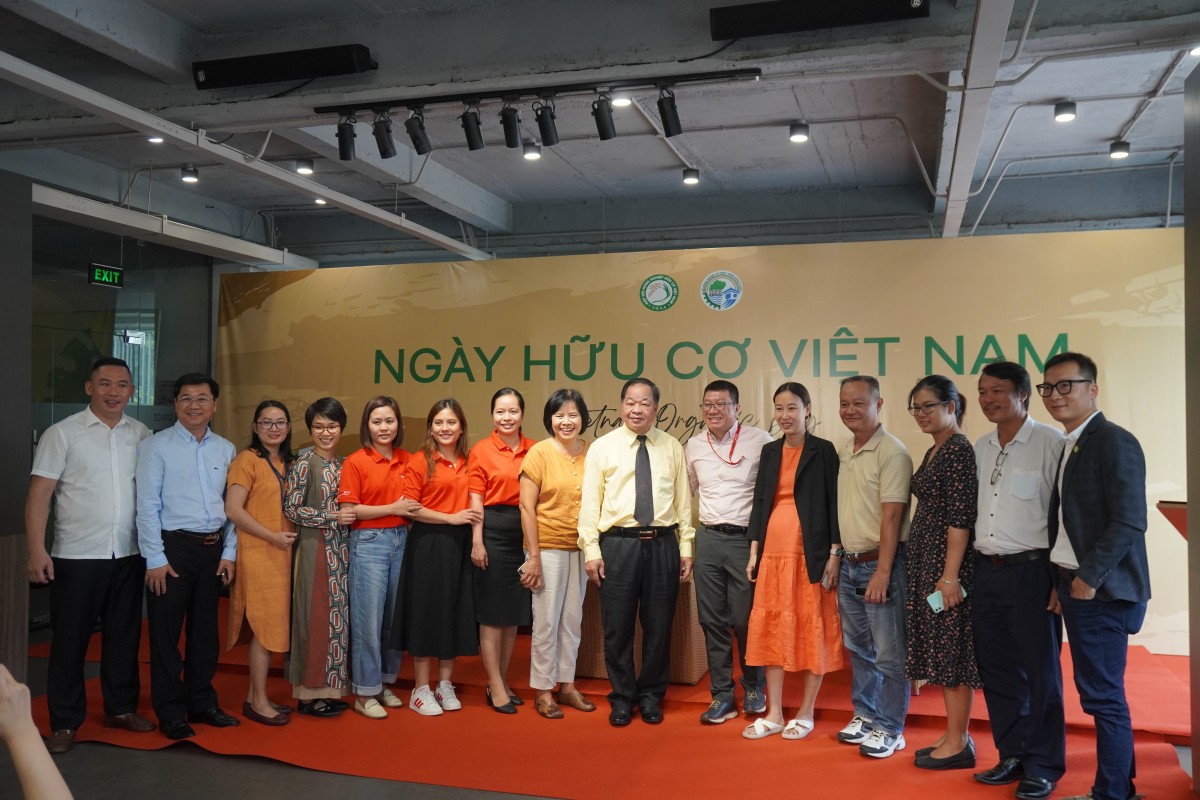 Các đại biểu tham dự Lễ phát động hưởng ứng Ngày Hữu cơ Việt Nam 19/9 năm 2023 tại Thành phố Hồ Chí Minh.