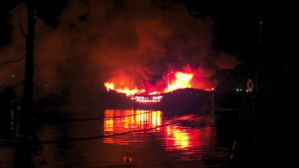 TP. Huế: Kịp thời khống chế vụ cháy trong đêm, không thiệt hại về người